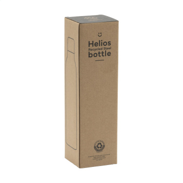 Logotrade promotional item image of: Helios RCS Recycled Steel Bottle 470 ml