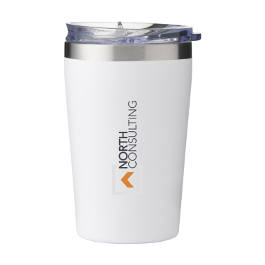 Logo trade promotional gifts picture of: Re-Steel RCS Recycled Coffee Mug 380 ml thermo cup