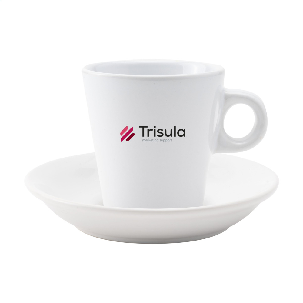 Logotrade promotional item image of: Burano 200 ml mug and saucer