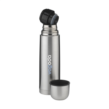 Logo trade advertising product photo of: Thermotop Midi RCS Recycled Steel 500 ml thermo bottle