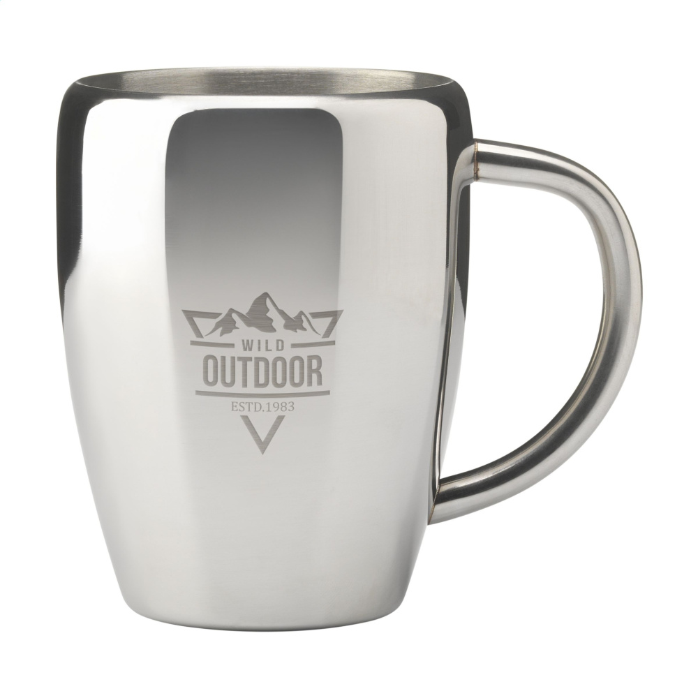 Logotrade promotional product image of: SteelMug RCS Recycled Steel 220 ml