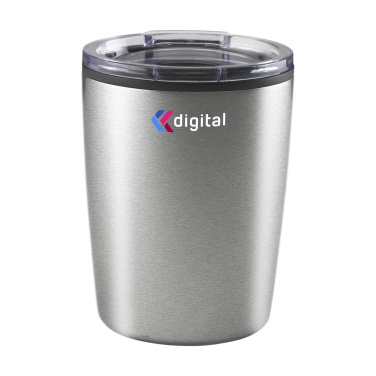 Logotrade promotional merchandise picture of: Espresso-to-Go Mug RCS Recycled Steel 170 ml