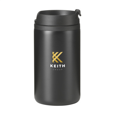 Logo trade promotional gift photo of: Thermo Can RCS Recycled Steel 300 ml thermo cup