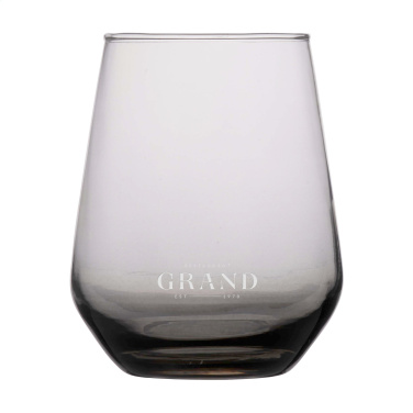 Logo trade advertising products picture of: Smokey Water Glass 450 ml