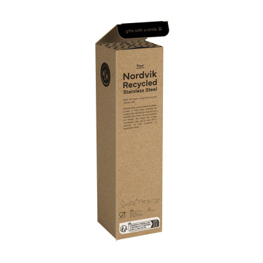 Logo trade promotional item photo of: Nordvik RCS Recycled Steel 750 ml