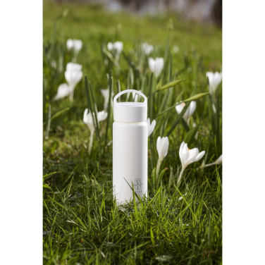 Logo trade promotional merchandise image of: EcoBottle Slim 450 ml plant based - made in EU