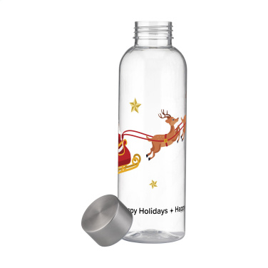 Logotrade promotional product picture of: Senga GRS RPET Bottle 500 ml X-Mas