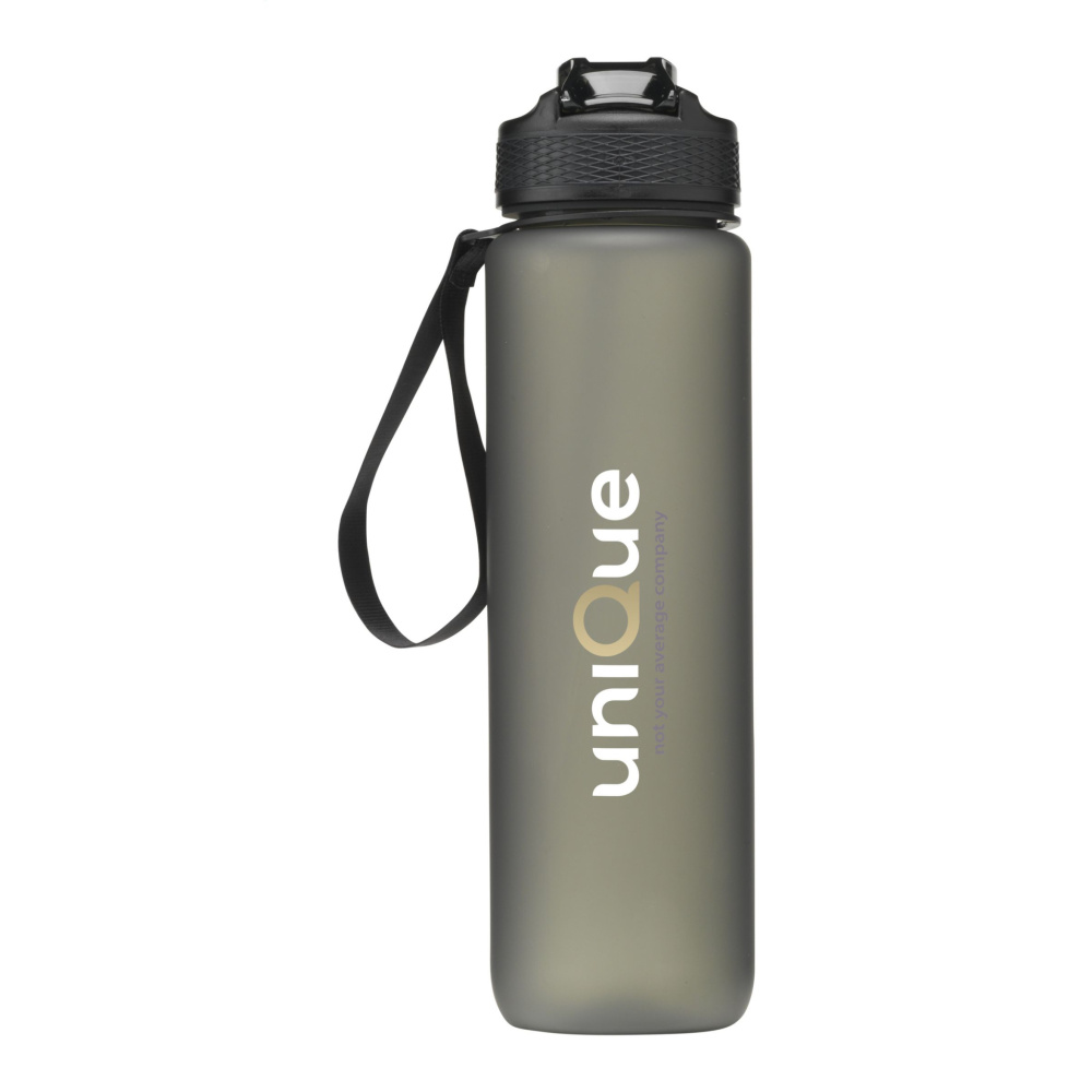 Logo trade promotional merchandise picture of: AquaSport GRS Recycled Water Bottle 1,000 ml