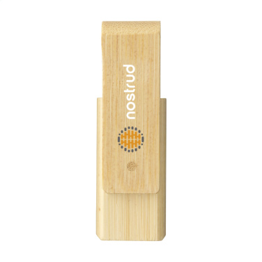 Logo trade promotional giveaway photo of: USB Waya Bamboo  8 GB