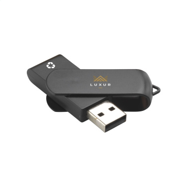 Logotrade promotional item image of: USB Twist Recycle 16 GB