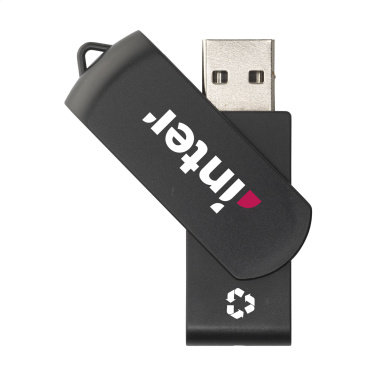 Logo trade promotional products picture of: USB Twist Recycle 32 GB