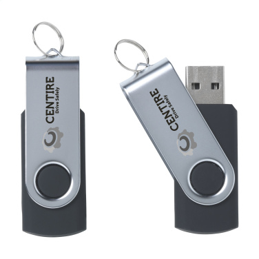 Logo trade corporate gifts image of: USB Twist from stock 4 GB