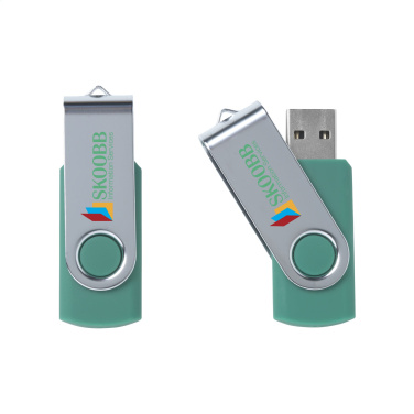 Logo trade promotional items image of: USB Twist 4 GB