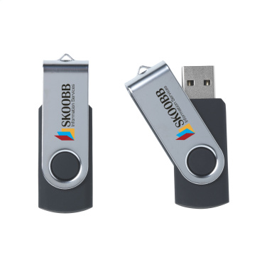 Logo trade promotional merchandise picture of: USB Twist 4 GB