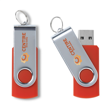 Logo trade promotional item photo of: USB Twist from stock 8 GB