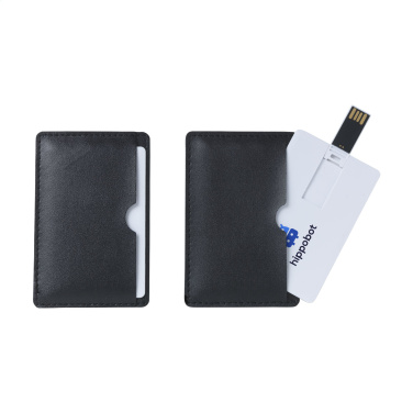 Logo trade corporate gifts image of: CredCard USB from stock 8 GB