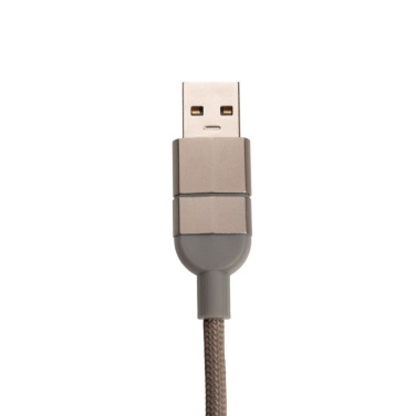 Logotrade promotional giveaway picture of: Charging cable with data transfer DONNES Pierre Cardin