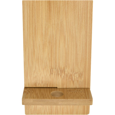 Logo trade promotional items picture of: Ceibo detachable bamboo phone stand