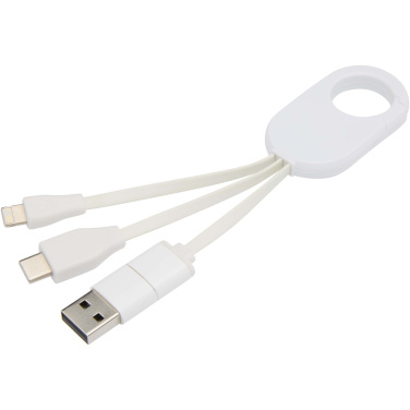 Logotrade promotional giveaway image of: Troop 4-in-1 recycled plastic charging cable