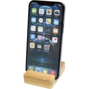 Logo trade promotional product photo of: Ebla bamboo phone stand