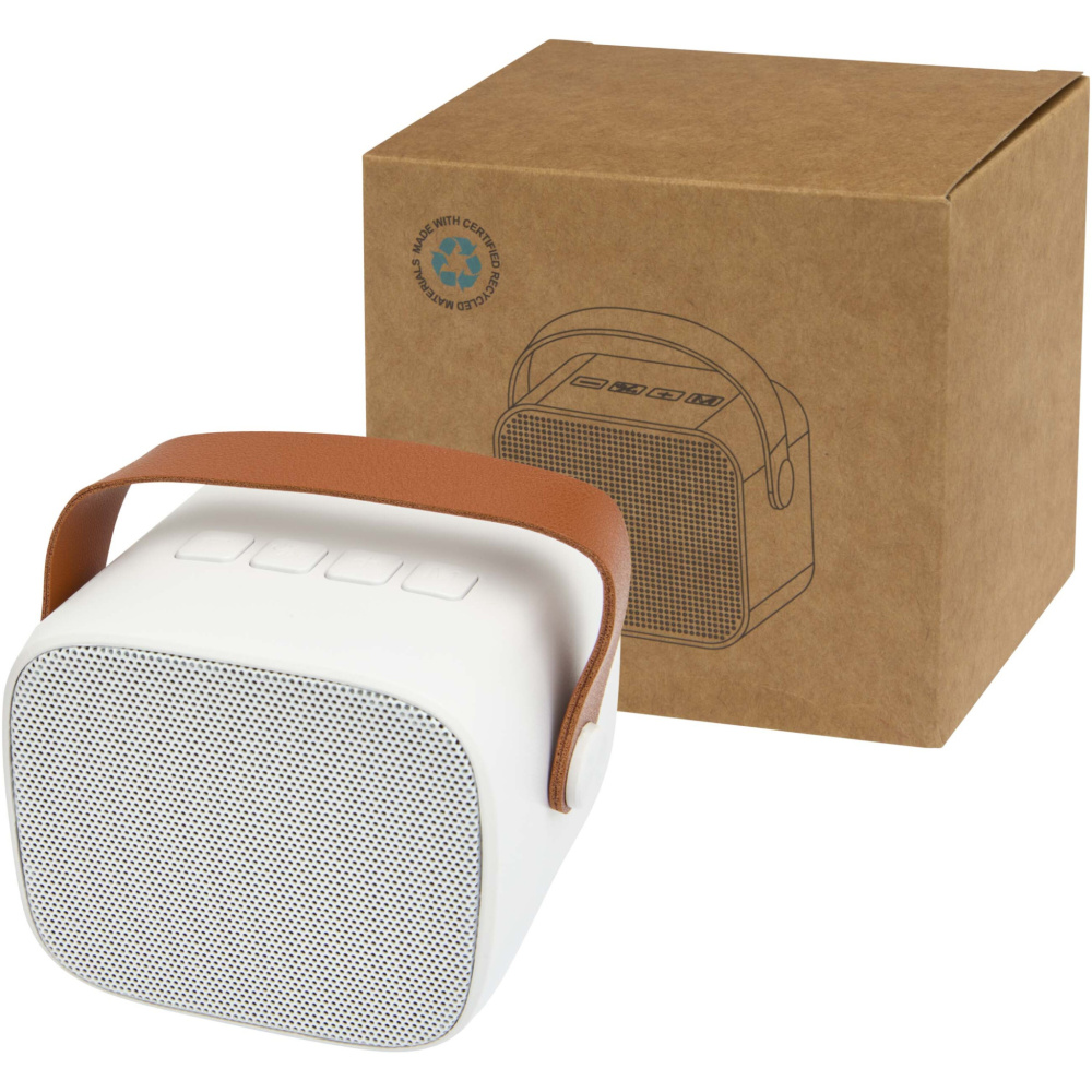 Logotrade corporate gift picture of: Diya 3W wireless recycled plastic speaker