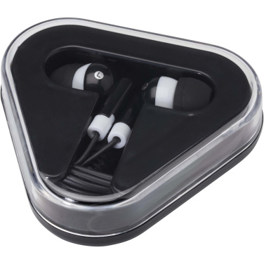 Logo trade promotional item photo of: Rebel earbuds with recycled plastic storage box