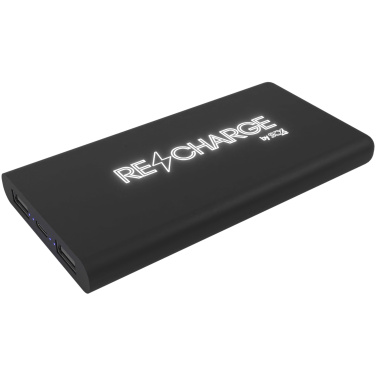 Logotrade promotional products photo of: SCX.design P40 10.000 mAh light-up wireless rubber power bank