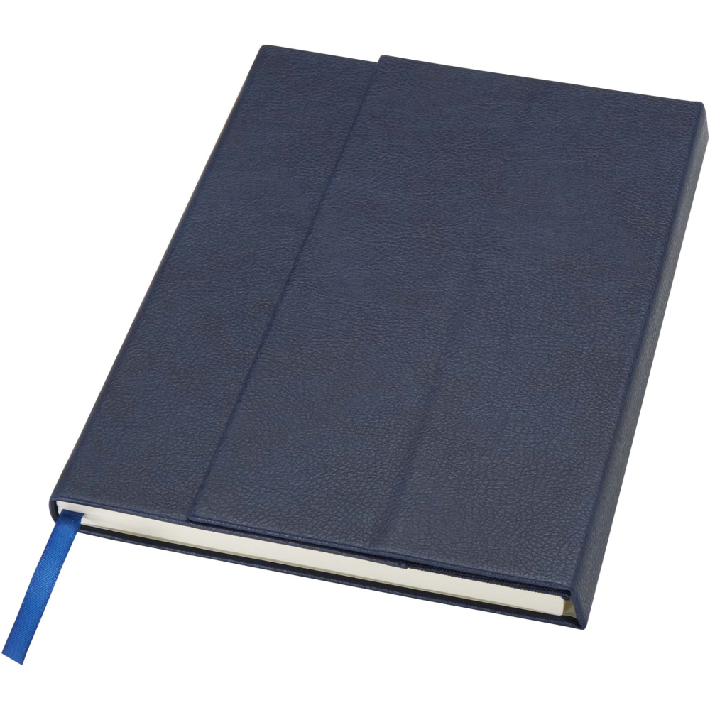 Logo trade promotional products picture of: Alejandra A5 recycled plastic hard cover notebook