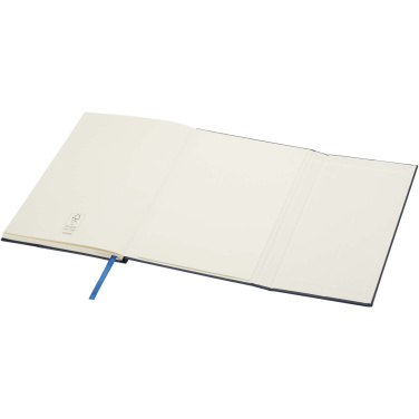 Logotrade corporate gift image of: Alejandra A5 recycled plastic hard cover notebook