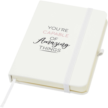 Logo trade business gift photo of: Spectrum Plus A6 hard cover notebook