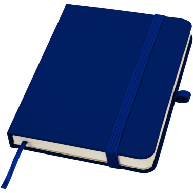 Logo trade promotional giveaways picture of: Spectrum Plus A6 hard cover notebook