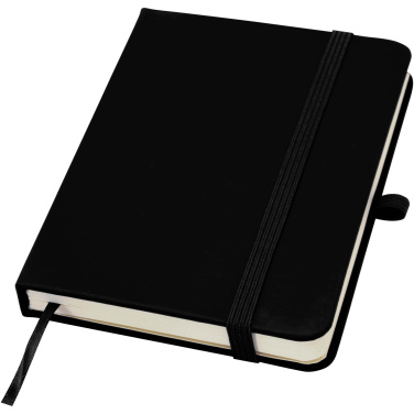 Logo trade promotional gifts image of: Spectrum Plus A6 hard cover notebook