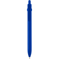 Fidget recycled plastic ballpoint pen (black ink), Royal blue