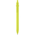 Fidget recycled plastic ballpoint pen (black ink), Lime green