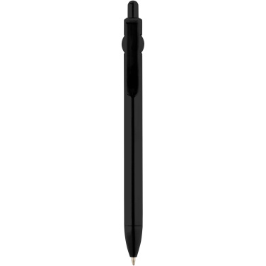 Logotrade promotional giveaway picture of: Fidget recycled plastic ballpoint pen (black ink)