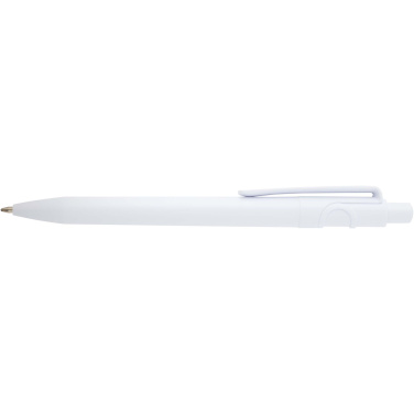 Logotrade corporate gift image of: Unica recycled plastic ballpoint pen (blue ink)