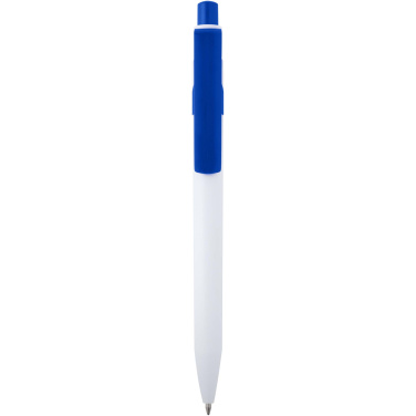 Logotrade promotional giveaway image of: Unica recycled plastic ballpoint pen (blue ink)