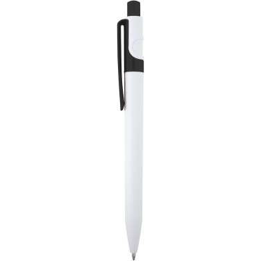 Logotrade advertising product picture of: Unica recycled plastic ballpoint pen (black ink)