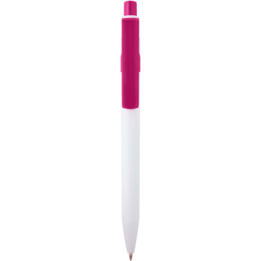 Logo trade promotional merchandise picture of: Unica recycled plastic ballpoint pen (black ink)