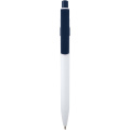 Unica recycled plastic ballpoint pen (black ink), Navy