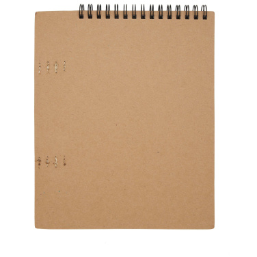 Logotrade corporate gift picture of: Doodle A5 spiral soft cover notebook and crayon set