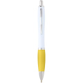 Nash recycled plastic ballpoint pen (black ink), Yellow