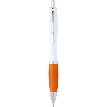 Logo trade promotional item photo of: Nash recycled plastic ballpoint pen (black ink)