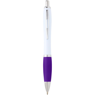 Logo trade corporate gifts picture of: Nash recycled plastic ballpoint pen (black ink)