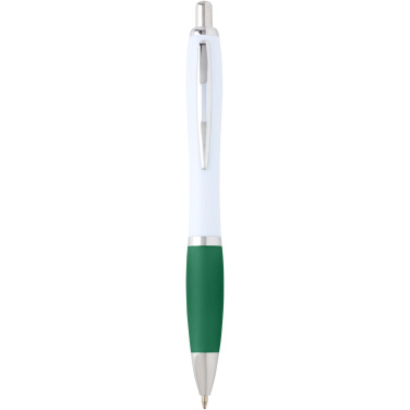 Logo trade promotional giveaway photo of: Nash recycled plastic ballpoint pen (black ink)