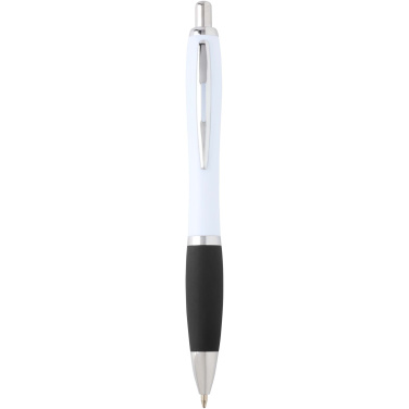 Logo trade business gifts image of: Nash recycled plastic ballpoint pen (black ink)