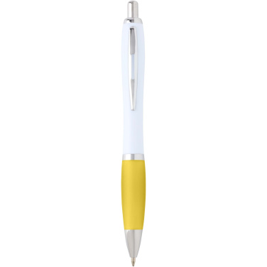 Logo trade promotional gifts picture of: Nash recycled plastic ballpoint pen (blue ink)