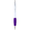 Nash recycled plastic ballpoint pen (blue ink), Purple