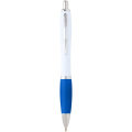 Nash recycled plastic ballpoint pen (blue ink), Aqua