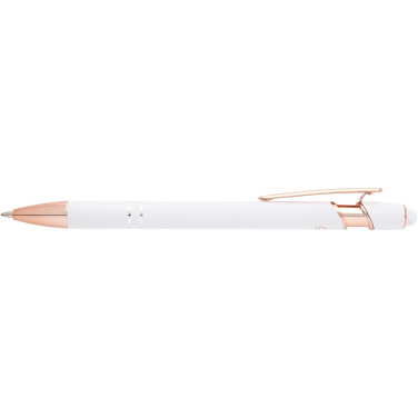 Logotrade promotional product image of: Nanna ballpoint pen with rose gold finish (blue ink)